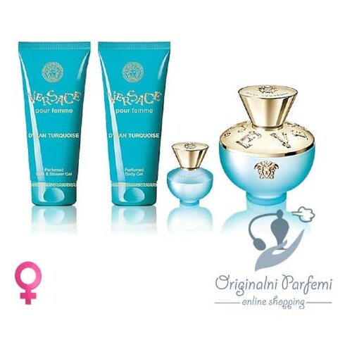Versace ženski Dylan Blue Turquoise Set Cene