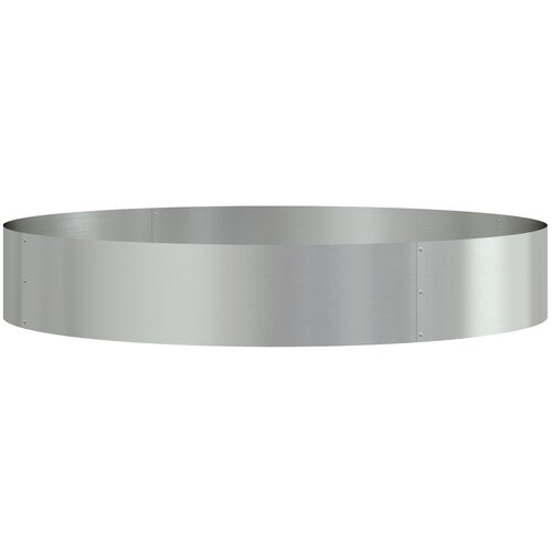 VidaXL Srebrna metalna saksija Galvanizirana srebrna Galvanizirani metal Slike