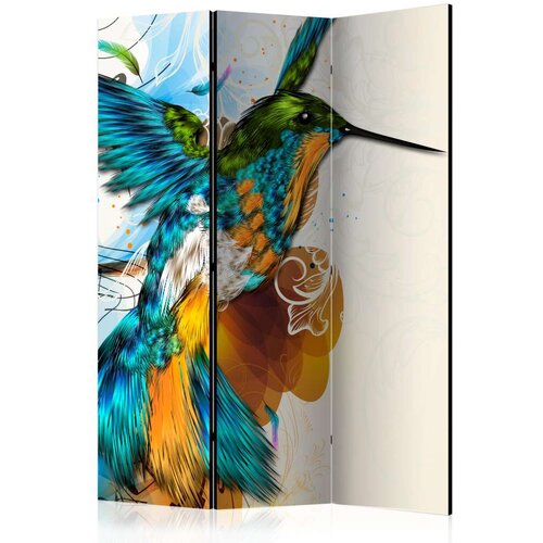  Paravan u 3 dijela - Bird's Music [Room Dividers] 135x172 Cene