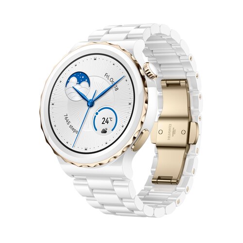 Huawei Watch GT 3 Pro ELEGANT WHITE CERAMIC 43mm Slike