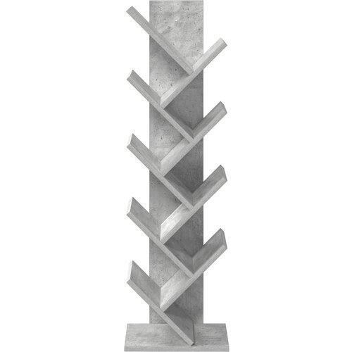  Polica za knjige u obliku drveta 6-nivoa 30 x 18 x 100 cm Slike