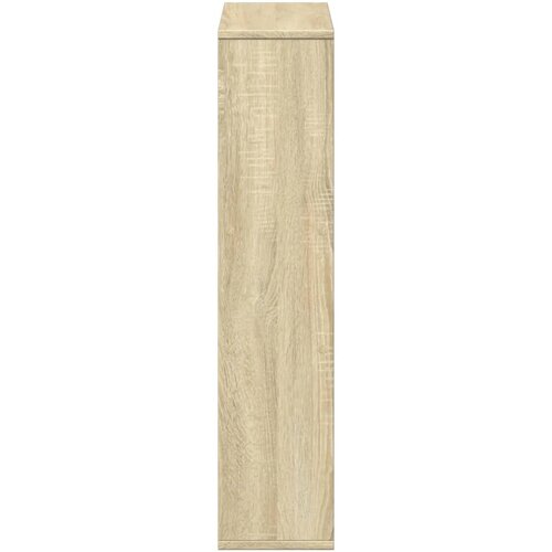  Regal za knjige boja hrasta 63x20x90 cm od konstruiranog drva Slike