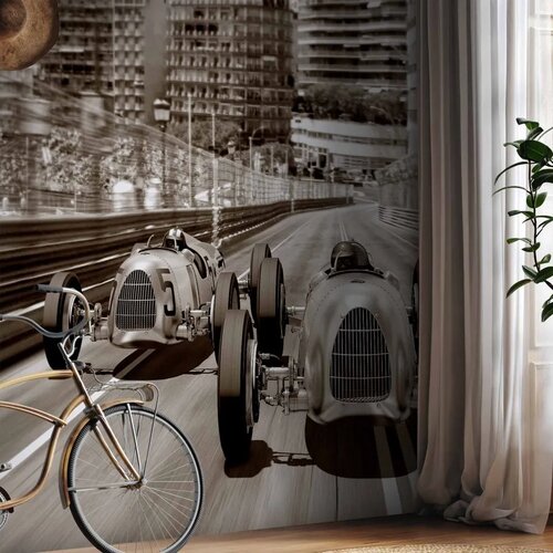  Foto tapeta - Retro Formula 1 300x210 Vodootporna Slike