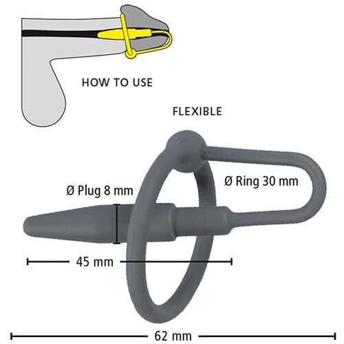 You2Toys Erekcijski obroček z dilatorjem (R517747) Slike