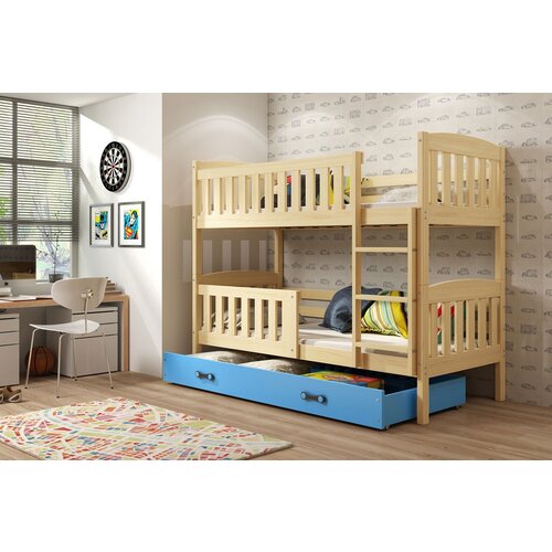BestBed POGRAD KUBUS 200X90 S PREDALOM (VE� BARV) - BOR-Modra Cene