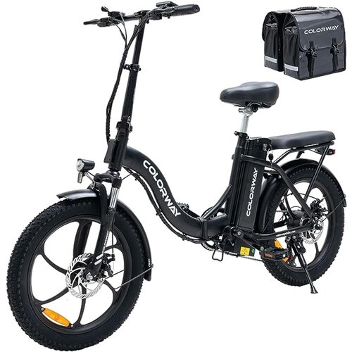 COLORWAY BK6S 20" zložljivo električno kolo - 36V 15Ah baterija - 250W motor, (21315340) Cene