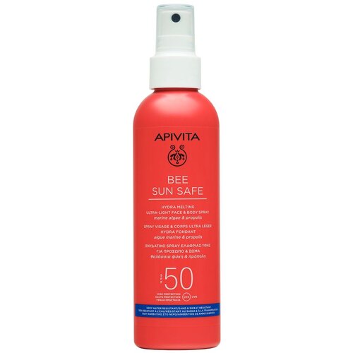 Apivita Bee Sun Safe Hydra Melting Ultra-Light zaščitni losjon za sončenje v pršilu SPF 50 200 ml Cene