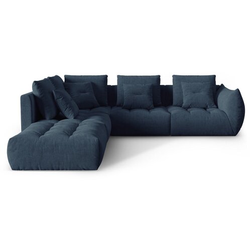Micadoni Temno modra kotna sedežna garnitura (levi kot/v obliki črke L) Bloom &amp;ndash; Home Slike