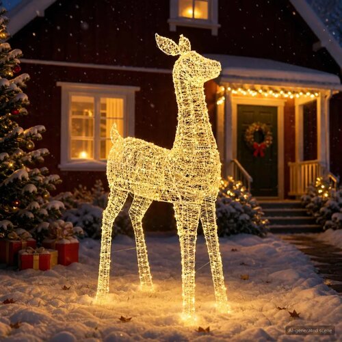  Božićna LED figura soba LOVIISA 900 LED lampica Topla bijela - Topla bijela Cijene