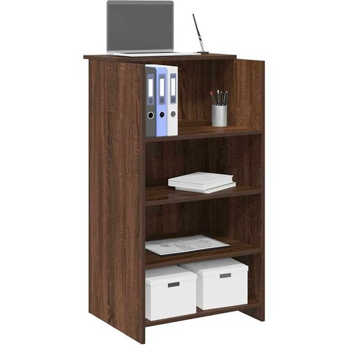  Recepcijski stol smeđi hrast 55x50x103 5 cm konstruirano drvo Cijene