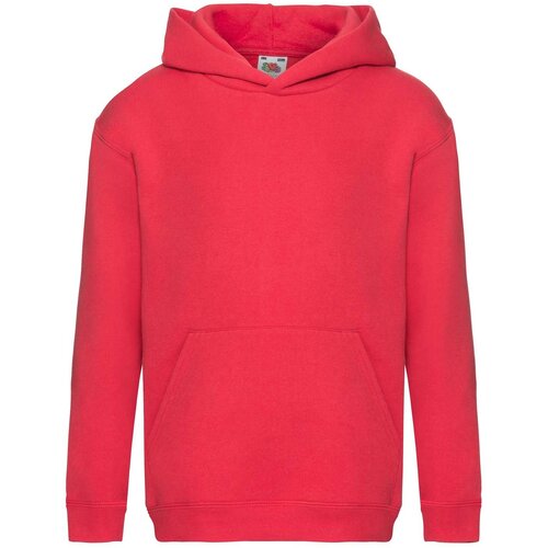 Fruit Of The Loom Czerwona bluza dziecięca Hooded Sweat Cijene