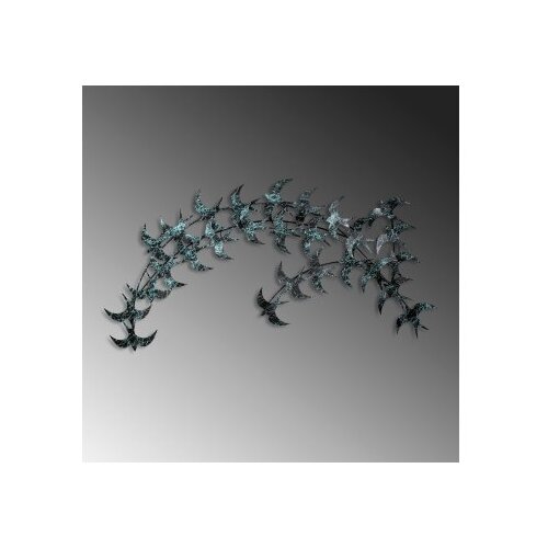 Wallxpert Zidna dekoracija Kirlangic, 75x136cm, Crna Slike