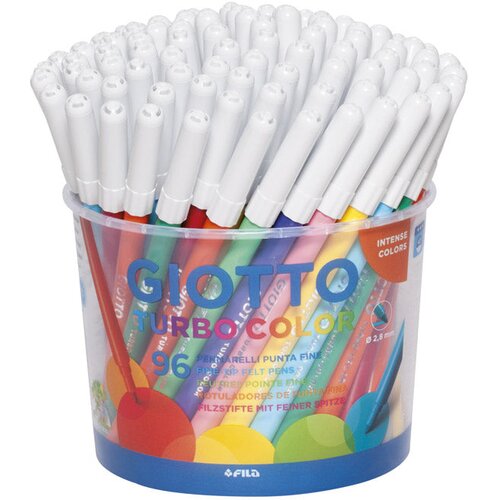  &scaron;kolski 96boja (12bojax8kom) u pp posudi giotto turbo color fila 5215 sortirano Cene