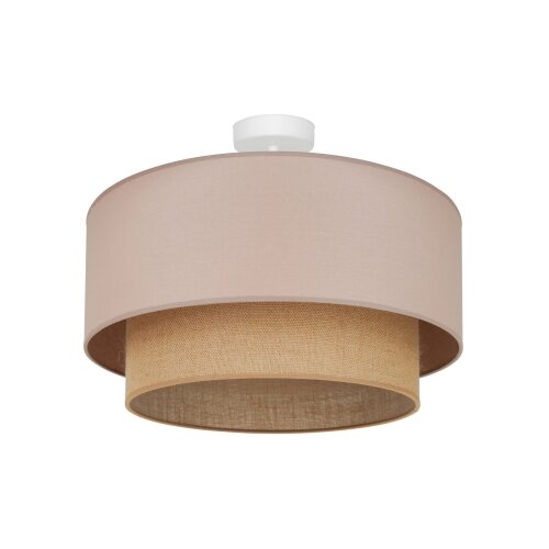  duolla - plafonski luster boho 1xE27/15W/230V pr. 45 cm bež/braon Slike