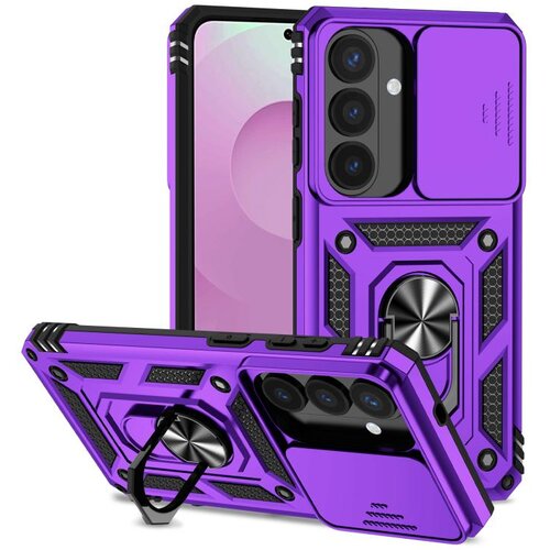 SUNSKY Hybrid Armor ovitek za Samsung S26, Vijoličen Slike