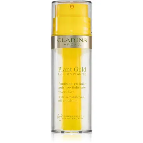 Clarins Plant Gold Nutri-Revitalizing Oil-Emulsion hranilno olje za obraz 2 v 1 35 ml