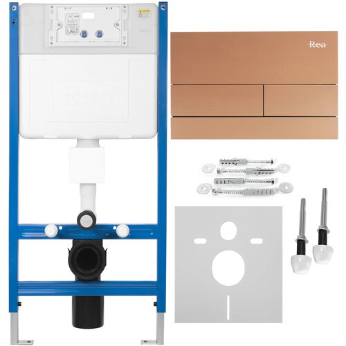 Rea Ugradbeni (podžbukni) okvir za WC &amp;scaron;koljku T Brush Copper Slike