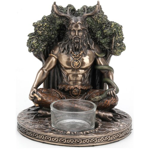 Signes Grimalt Kipci in figurice Slika Bog Celta Cernunnos Pozlačena Cene