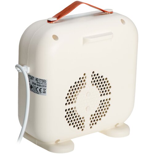  Električna grijalica retro Adler AD 7756 sa ventilatorom i daljinskim Slike
