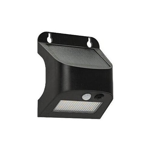  led solarno zidno svetlo sa senzorom solto LED/3W/3,7V 4000K IP54 1200 mah crno Slike