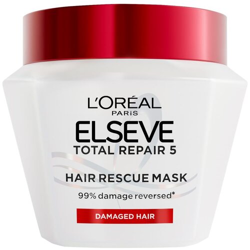 L&amp;acute;Or&amp;eacute;al Paris L&amp;#039;Or&amp;eacute;al Paris Elseve Total Repair 5 maska za o&amp;scaron;tećenu kosu, 300 ml Slike