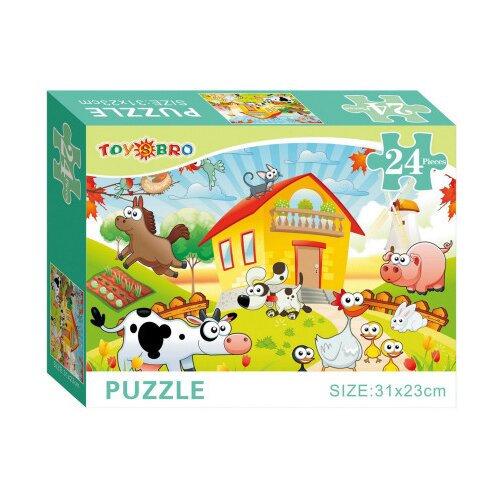 Sestavljanka 24 Domače živali, (20825217) Cene