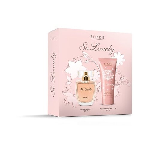 Elode So Lovely set (EDP 100ml + losion za telo 100ml) Cene
