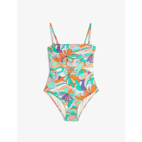 Koton Swimsuit - Turquoise - Graphic Cene