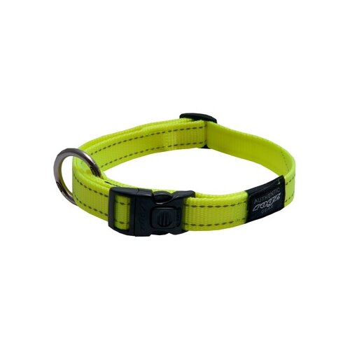 Rogz fanbelt reflektujuća ogrlica za pse, žuta Slike