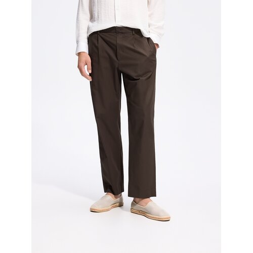 Reserved MEN`S TROUSERS - tamnosmeđe Cijene