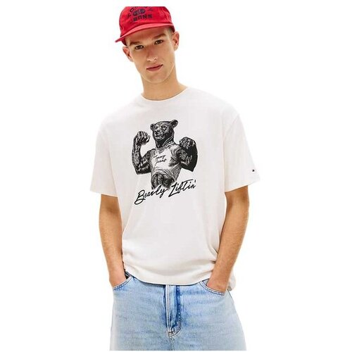 Tommy Hilfiger oversize fit mu&scaron;ka majica Cene