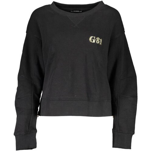 Guess JEANS SWEATSHIRT WITHOUT ZIP WOMAN BLACK Cene