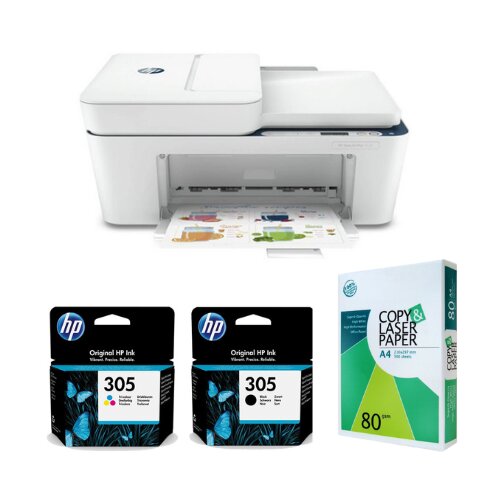  Tiskalnik HP Deskjet Plus 4130 + DODATNE KARTU&amp;Scaron;E IN ZAVITEK PAPIRJA AKCIJSKA CENA Slike