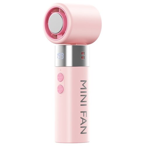 INF Prenosni ročni ventilator z polprevodni&scaron;kim hlajenjem in LED zaslonom Pink, (5000324881) Cene