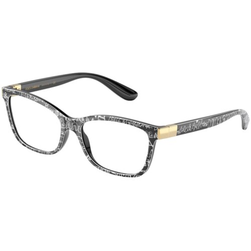 Dolce & Gabbana Okvir za naočare 0DG5077 3313 54, Ženski, Crno - beli Cene