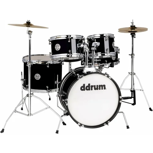 DDRUM D1 Jr 5-Piece Complete Drum Kit Otroški bobni Črna Midnight Black