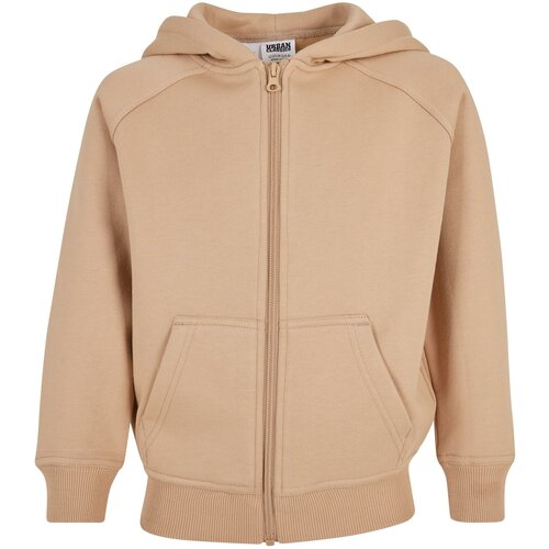 Urban Classics Kids boys' zip-up hoodie in beige Cene