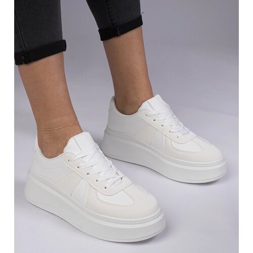 D/CEO marka niezdefiniowana White platform sneakers Mishel Cene