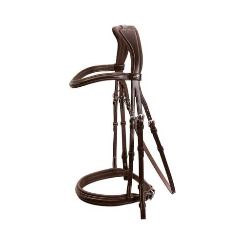 Schockem&amp;ouml;hle Sports Uzda Montreal Select, espresso/cream/silver Slike
