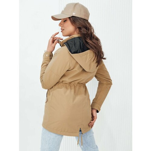DStreet Women's ELINA jacket, dark beige, Slike