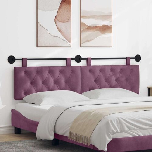  Držeće uzglavlje Zidne Ljubičasta 170 x 55 x 7 cm Bar&scaron;un - Ljubičasta 160 cm bez LED Cijene