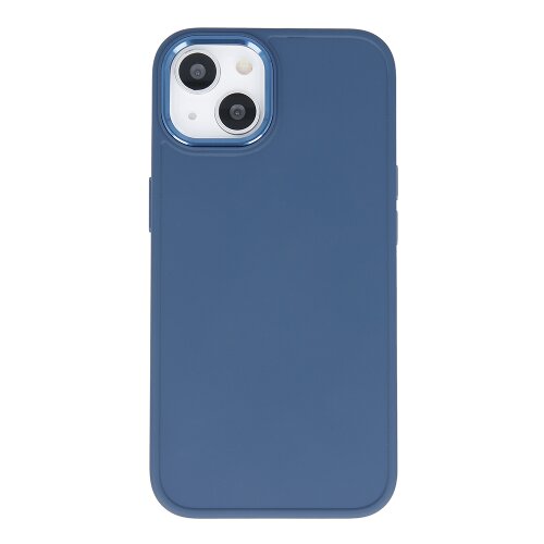Onasi Satin silikonski ovitek za iPhone 12 / iPhone 12 Pro - moder Slike