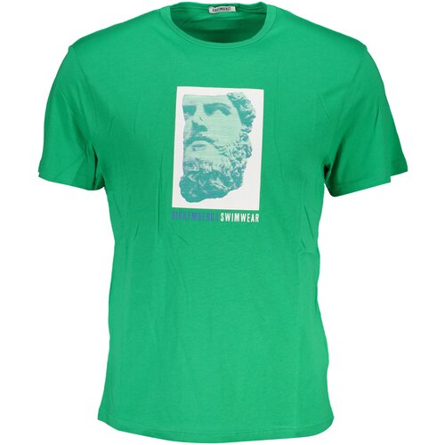 Bikkembergs GREEN MEN&#39;S SHORT SLEEVE T-SHIRT Cene