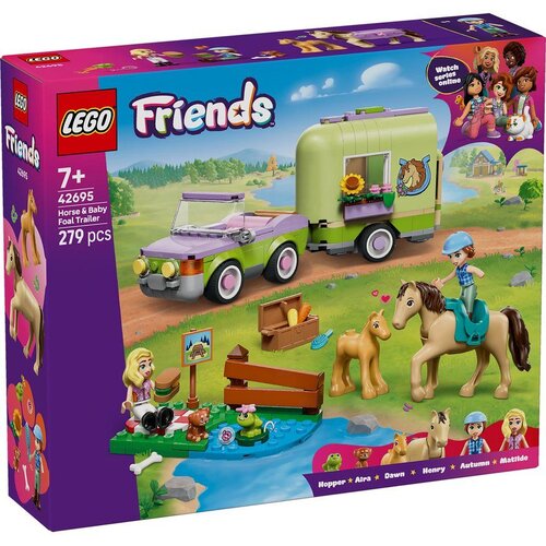 Lego Friends Horse and Foal Trailer 42695 Slike