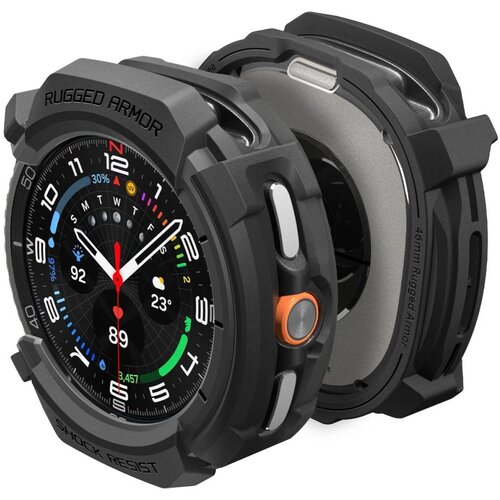 Spigen ZA&amp;Scaron;ČITNI OVITEK RUGGED ARMOR ZA SAMSUNG GALAXY WATCH 8 CLASSIC 46 MM, (5000336778) Slike