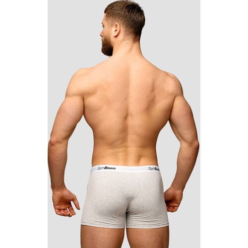 GymBeam mu&amp;scaron;ke bokserice essentials 3Pack grey 62572 Slike
