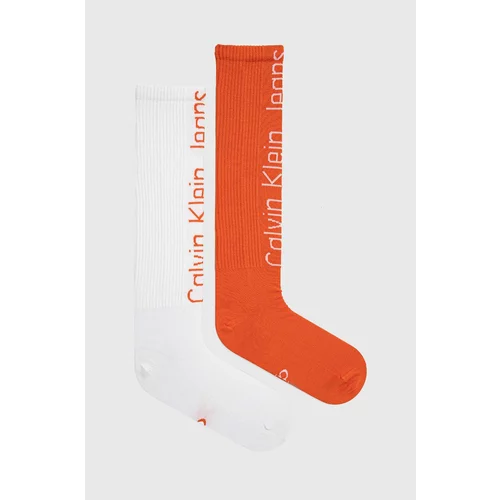 Calvin Klein Čarape za muškarce, boja: narančasta