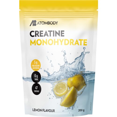  Creatine Monohydrate, 200g - Lemon Cene