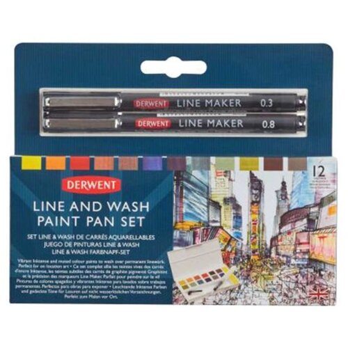  Set akvarel Derwent Line+Wash 2305866 Cijene