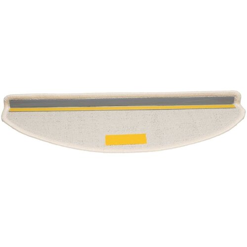  Prostirke za stepenice 30 kom 65x21x4 cm Bijele poluokrugle velike - Bijela 65 x 21 x 4 cm 30 Bijela Slike